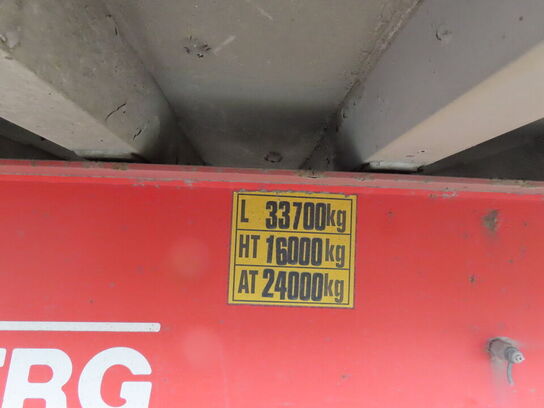 Tipsættevogn, KEL-BERG T 25, K-4