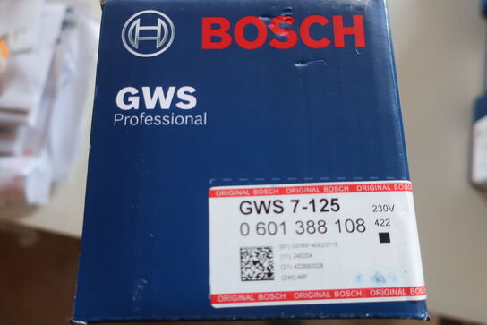 Vinkelsliber BOSCH Professional GWS 7-125