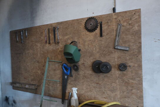 Svejsebord med indhold