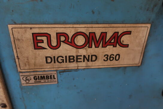 Horisontalpresse EUROMAC DIGIBEND 360