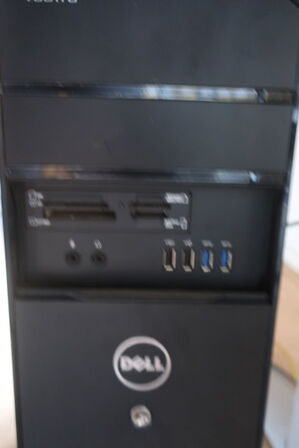 Computerskærm DELL, mousetrapper, tastatur, mus, computer DELL Vostro