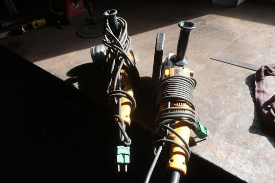 2 stk. vinkelslibere DEWALT