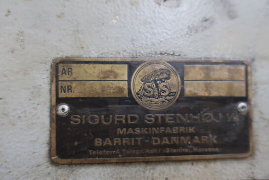 Hydrauliskpresse SIGURD STENHØJ