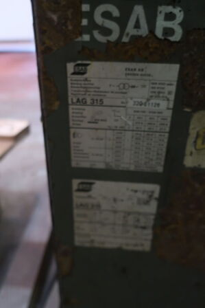 Svejseværk ESAB LAG 315