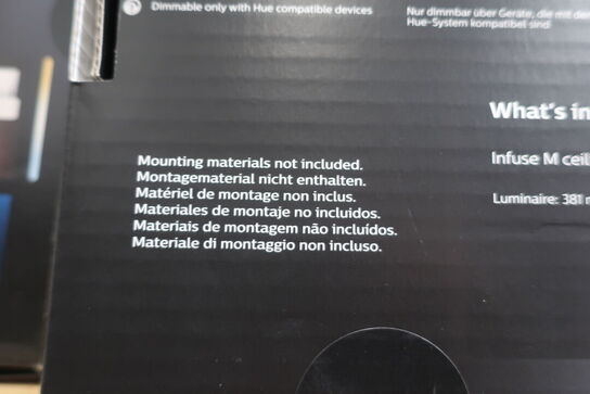 Loftslampe PHILIPS Infuse M Ceiling Light