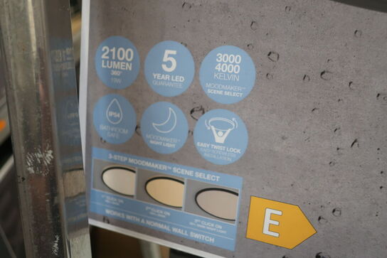 3 stk. spot NORDLUX OJA 42 (2 sorte, 1 hvid)