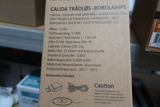 Bordlampe CALIDA 