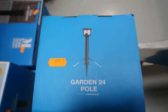 2 stk. Havelamper MARK SLÖJD Garden 24 Pole 3W