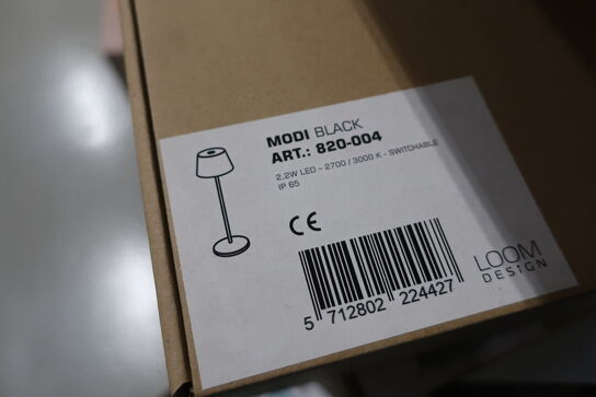 Bordlampe LOOM DESIGN Modi Black 