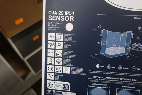 2 stk. spot NORDLUX OJA 29 IP54