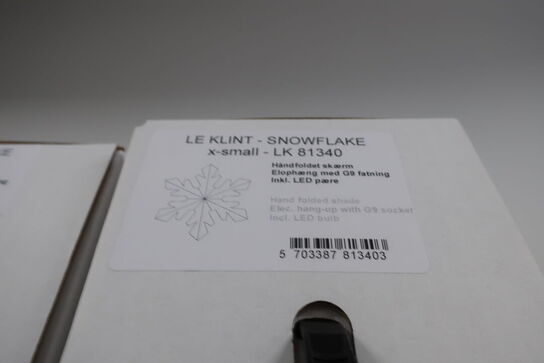 Pendel LE KLINT Snowflake X-Small LK 81340
