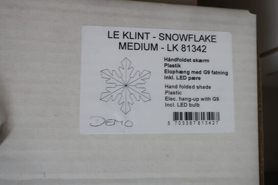 Pendel LE KLINT Snowflake Medium LK81342 (demo)