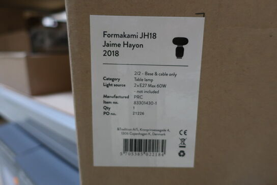 Bordlampe &TRADITION Formakami JH18 "Jaime Hayon"