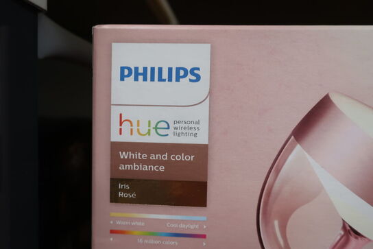 Bordlampe PHILIPS HUE Iris Rose