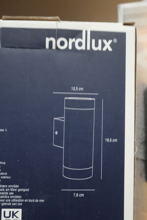 2 stk. væglamper NORDLUX Tin Maxi