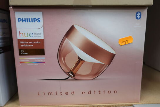 Bordlampe PHILIPS HUE Iris Rose