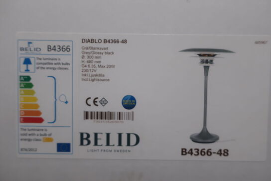 Bordlampe BELID Diablo B4366-48