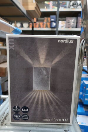 2 stk. væglamper NORDLUX Fold 15