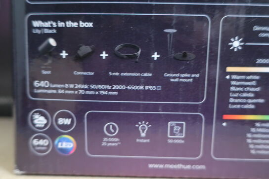 Udendørs spot PHILIPS Outdoor Spot Lily Extension