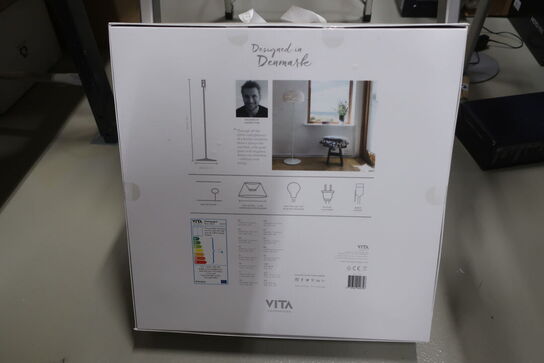 Gulvlampe VITA COPENHAGEN Champagne Floor White