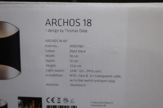 Væglampe DARØ Archos 18