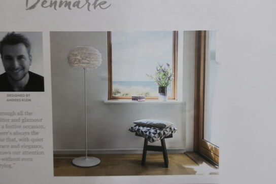 Gulvlampe VITA COPENHAGEN Champagne Floor White