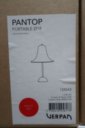 Bordlampe VERPAN Pantop