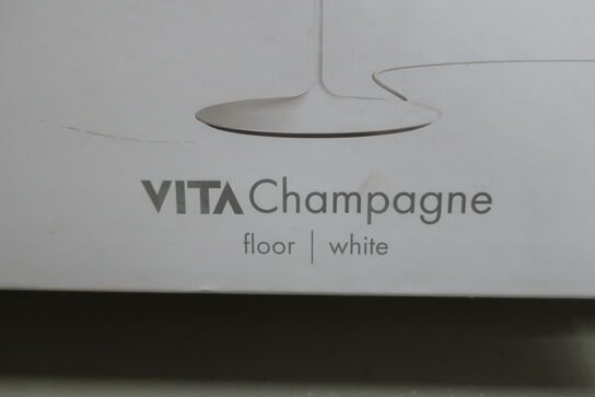 Gulvlampe VITA COPENHAGEN Champagne Floor White
