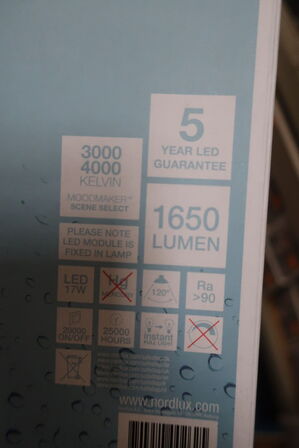 3 stk. Spot NORDLUX Noxy IP44