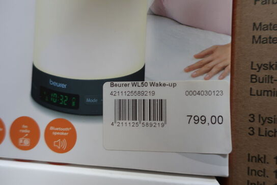2 stk. BEURER wake-up light