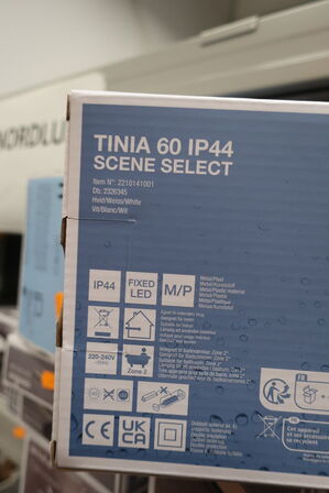 Væglampe NORDLUX Tinia 60 IP44