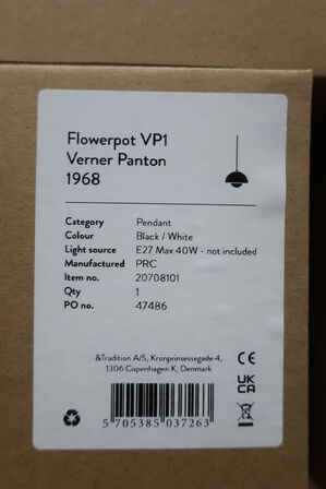 Pendel &TRADITION Flowerpot VP1