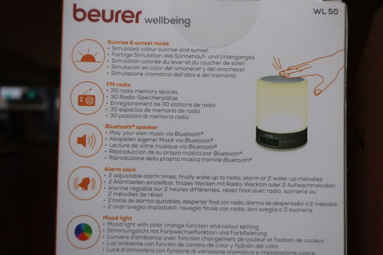 2 stk. BEURER wake-up light