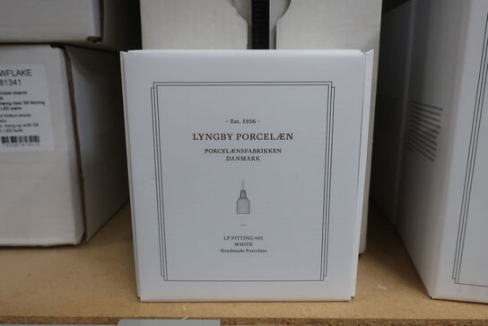 Fatning LYNGBY PORCELÆN LP Fitting 01 White