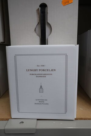 Fatning LYNGBY PORCELÆN LP Fitting 01 White