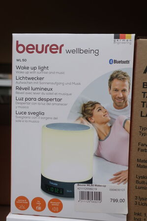2 stk. BEURER wake-up light