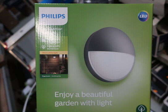 2 stk. væglamper PHILIPS LED Outdoor Wall light