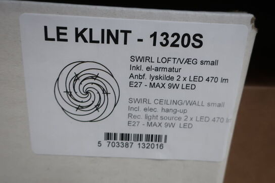 Pendel LE KLINT Swirl loft/væg 1320S