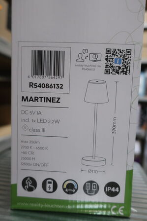 Bordlampe MARTINEZ