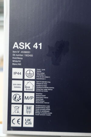 2 stk. lamper NORDLUX Ask 41