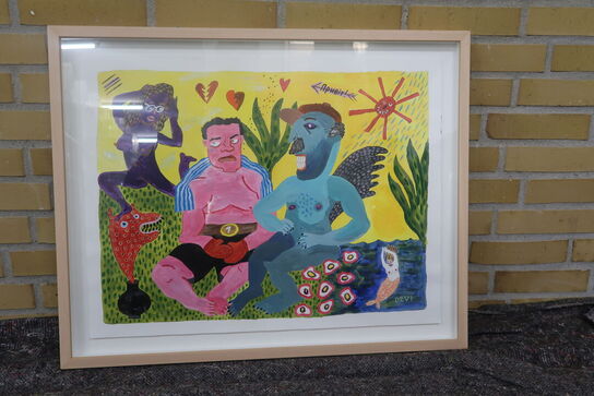 Litografi DZVINYA PODLYASHETSKA (50x65cm)