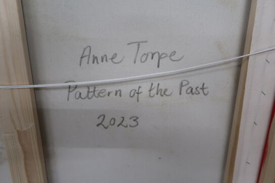 Olie på lærred ANNE TORPE "Pattern Of The Past" (130x90cm)