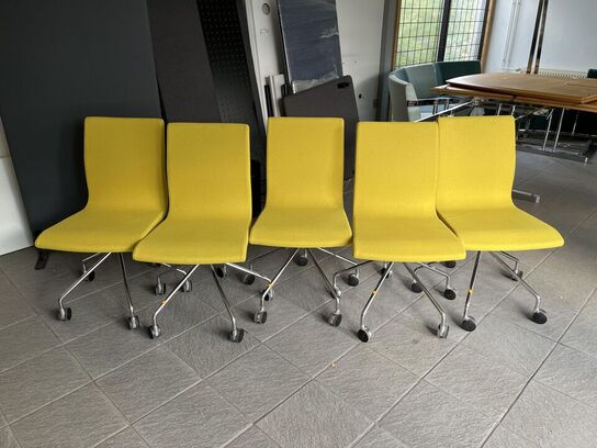 5 Stk. Mødebords stole