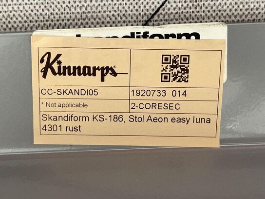 6 Stk. Mødebords stole