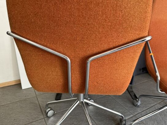 6 Stk. Mødebords stole