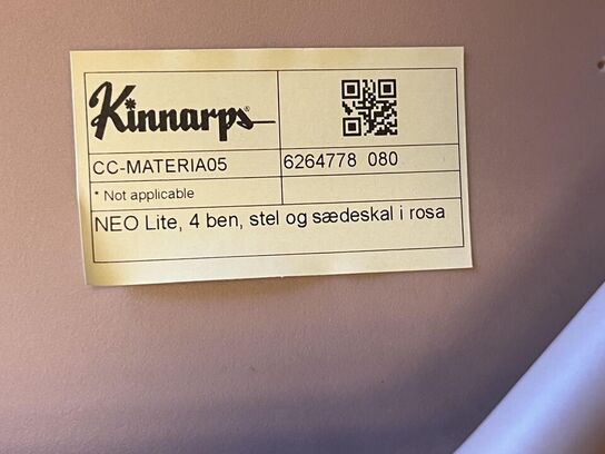 4 Stk. Kinnarps Konferencestol