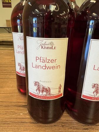 6 fl. Rosevin & 1 fl. Armagnac