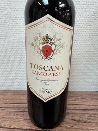 3 fl. Podere Primo toscana sangiovese
