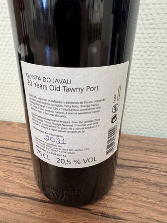 3 fl. Quinta do Javali 10 & 20 Years Old Tawny Port