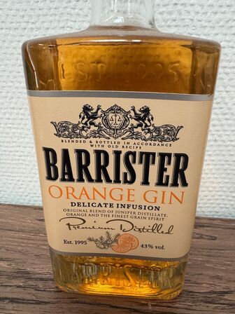 2 fl. Barrister Orange Gin